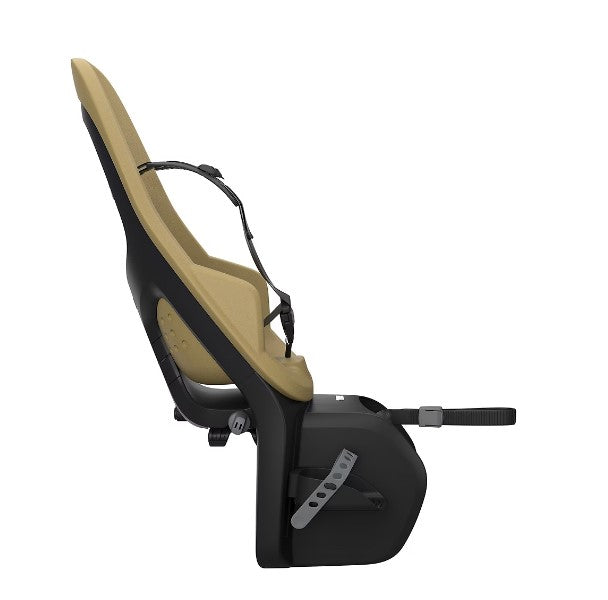 * Thule Yepp 2 Maxi Fietsstoel Achterop Bagagedrager Montage I Fennel Tan
