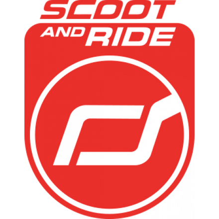 Scoot and Ride logo bij de Highwaykick 1 in Rose