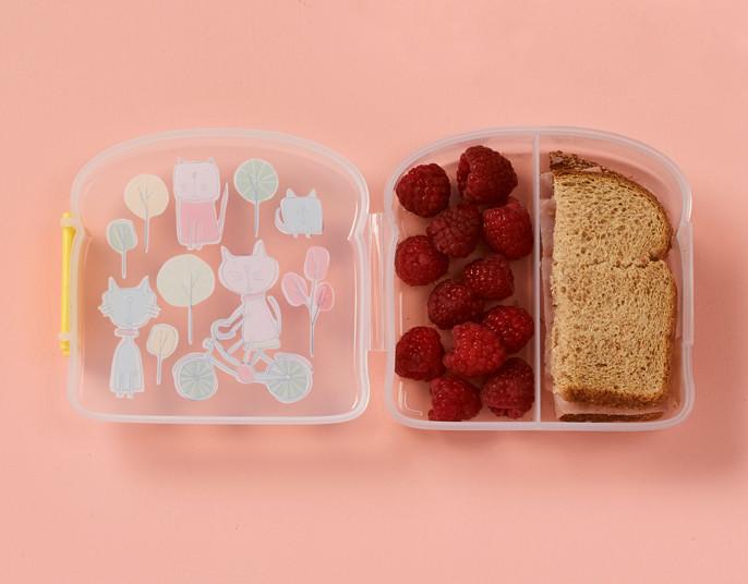 * SugarBooger Sandwich Box Met Vakjes | Mermaid