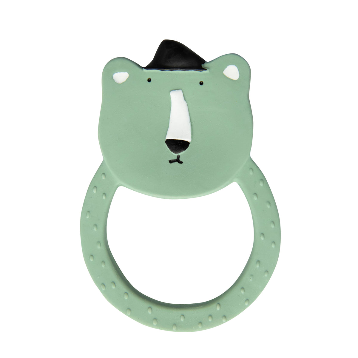 * Trixie Rond Bijtspeeltje Natuurrubber | Mr. Polar Bear