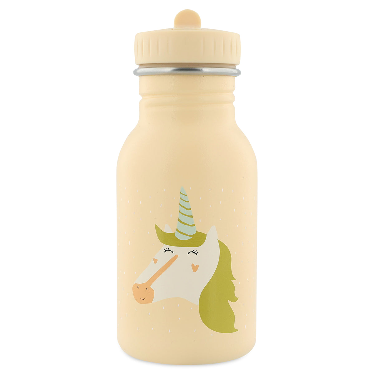 Trixie RVS drinkfles Mrs. Unicorn 350 ml vooraanzicht