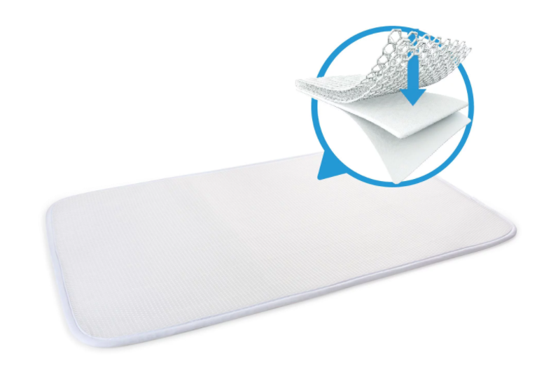 Aerosleep Matrasbeschermer voor Wieg/Co-Sleeper 50 x 80 cm | Wit