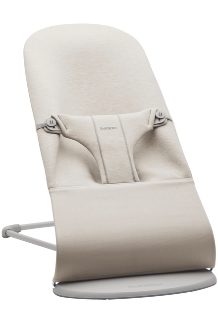 Babybjörn Wipstoeltje Bliss | 3D Jersey Lichtbeige