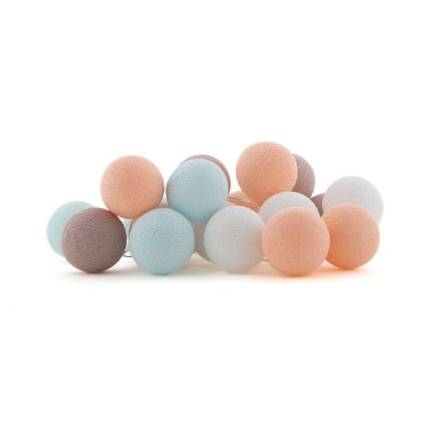 Cotton Ball Lights Lichtslinger 20 stuks | Macaron