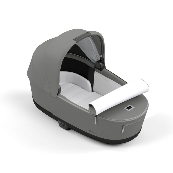 * Cybex Priam Lux Carry Cot Soho Grey Mid Grey