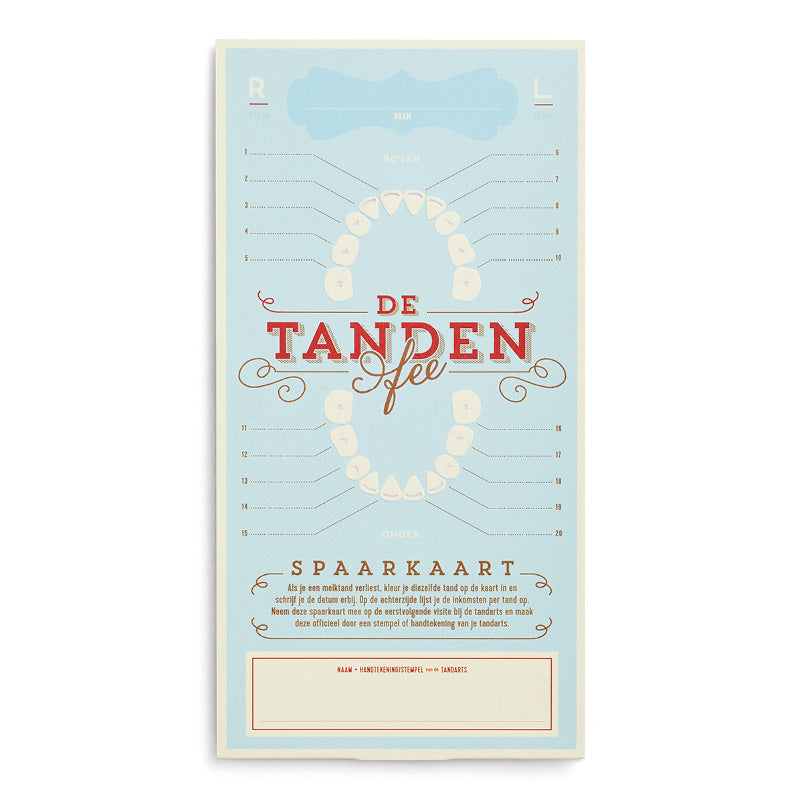 Stratier Spaarkaart | Tandenfee