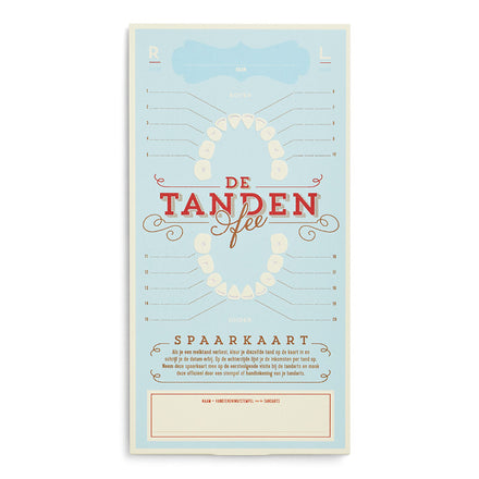 Stratier Spaarkaart | Tandenfee