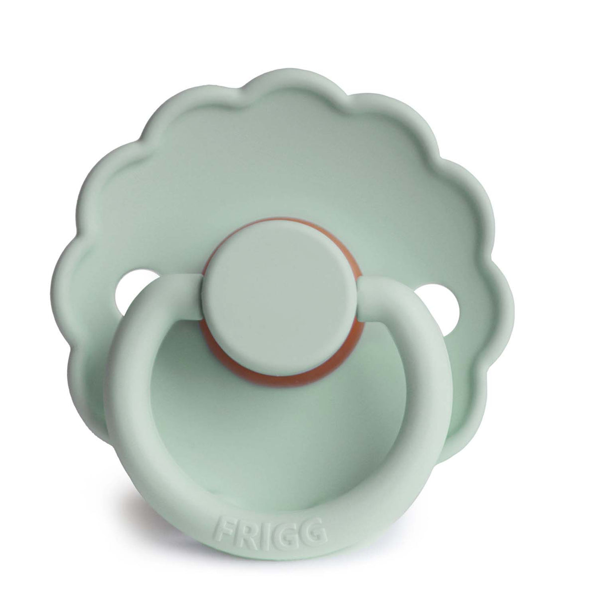 Frigg Daisy Latex Fopspeen 6+M Ronde | Seafoam