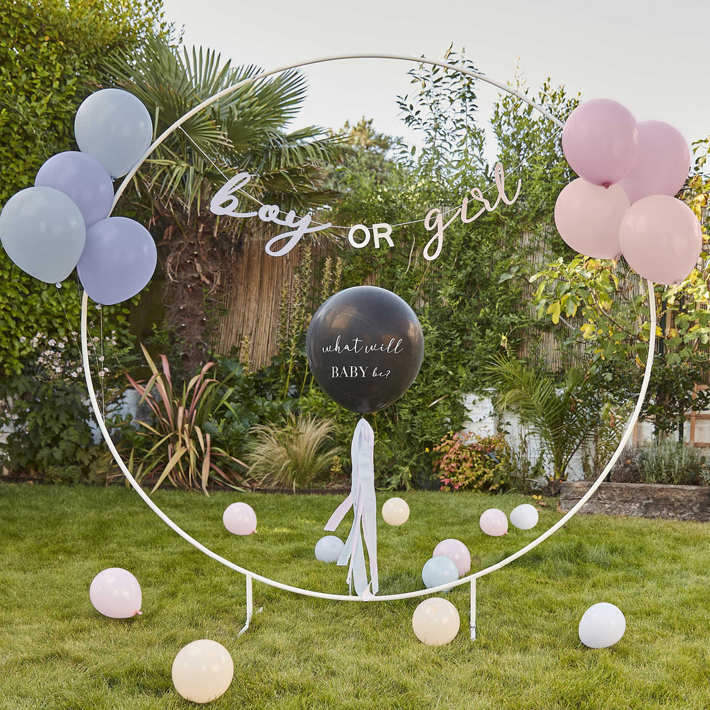 * Ginger Ray Gender Reveal Balloon Kit