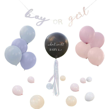 * Ginger Ray Gender Reveal Balloon Kit