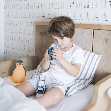 Zazu Pam de Pinguin slaaptrainer met kleursignaal voor kinderen