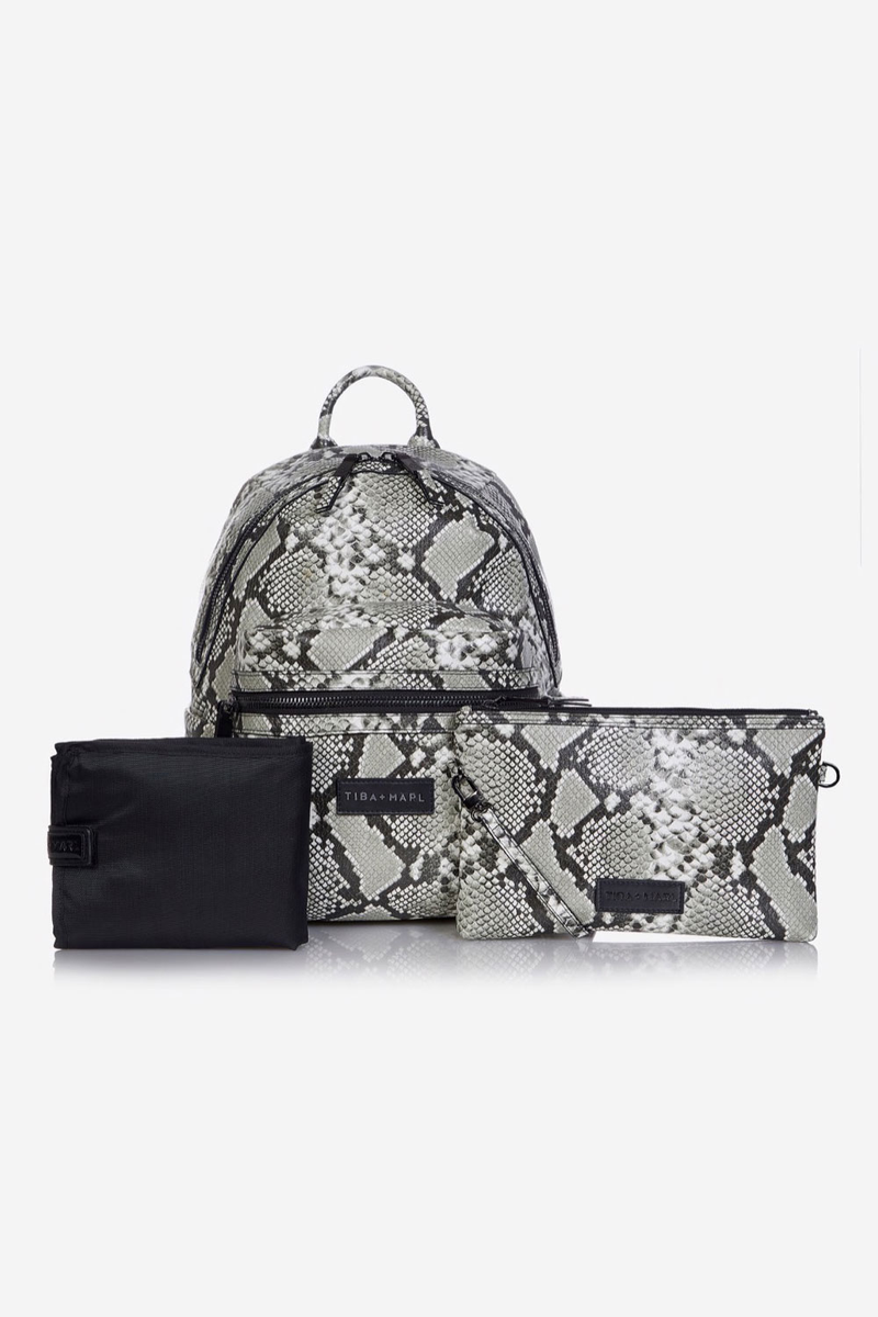 * Tiba + Marl Miller Backpack | Tonal Snake Grey