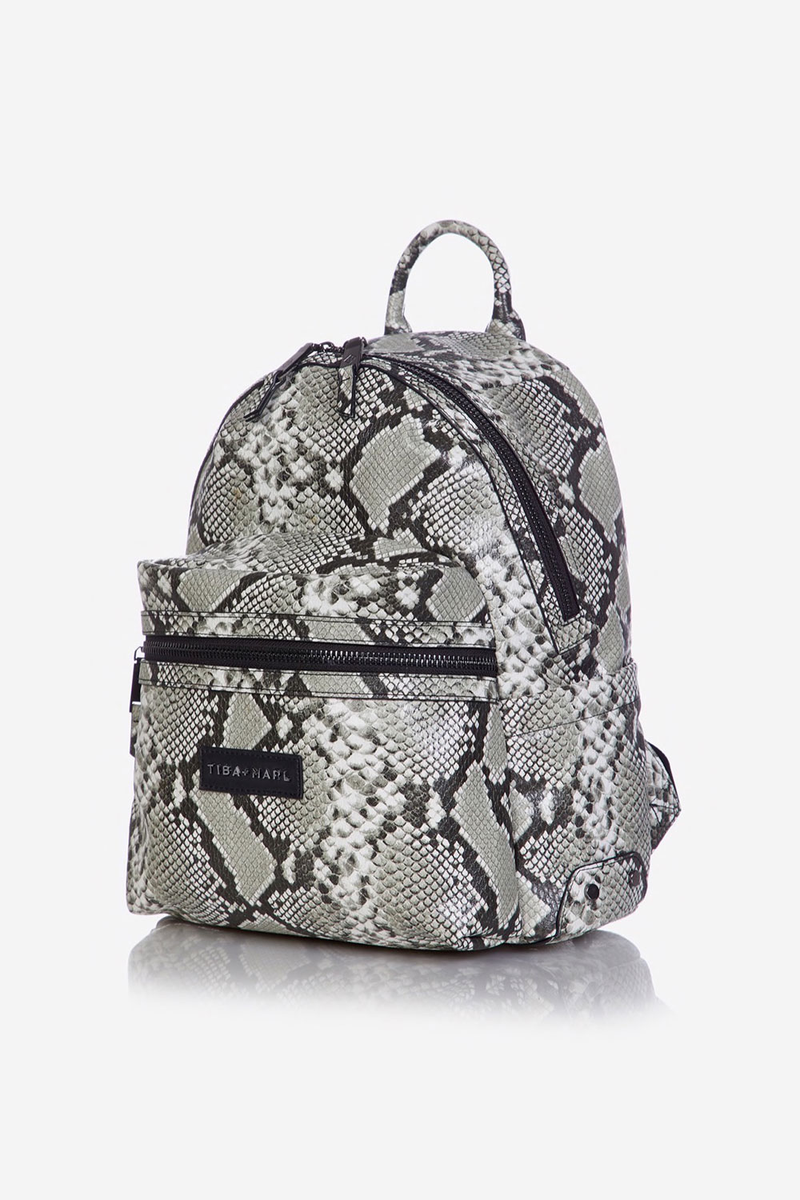 * Tiba + Marl Miller Backpack | Tonal Snake Grey
