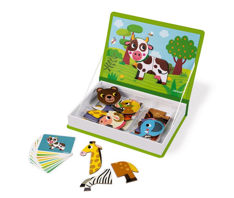 Janod Magneti'Book Meeneem Magneetset | Dieren