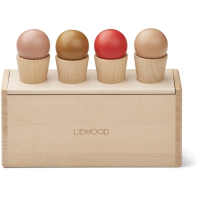* Liewood Bay Ice Cream Toy 4-pack | Rose Multi Mix