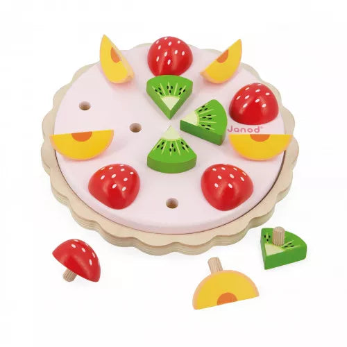 * Janod Houten Speelset | Mijn Eerste Fruittaart