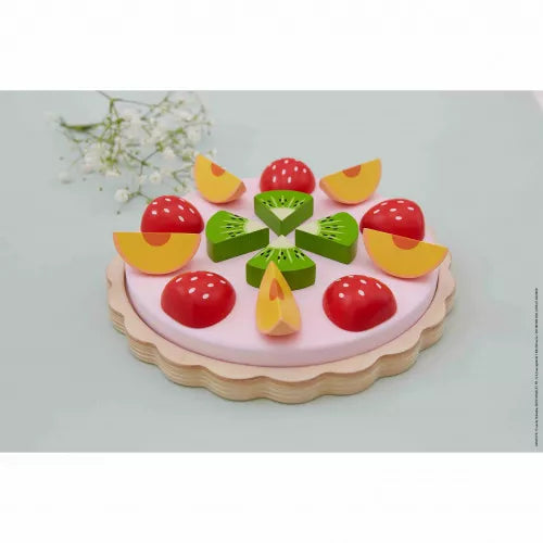 * Janod Houten Speelset | Mijn Eerste Fruittaart