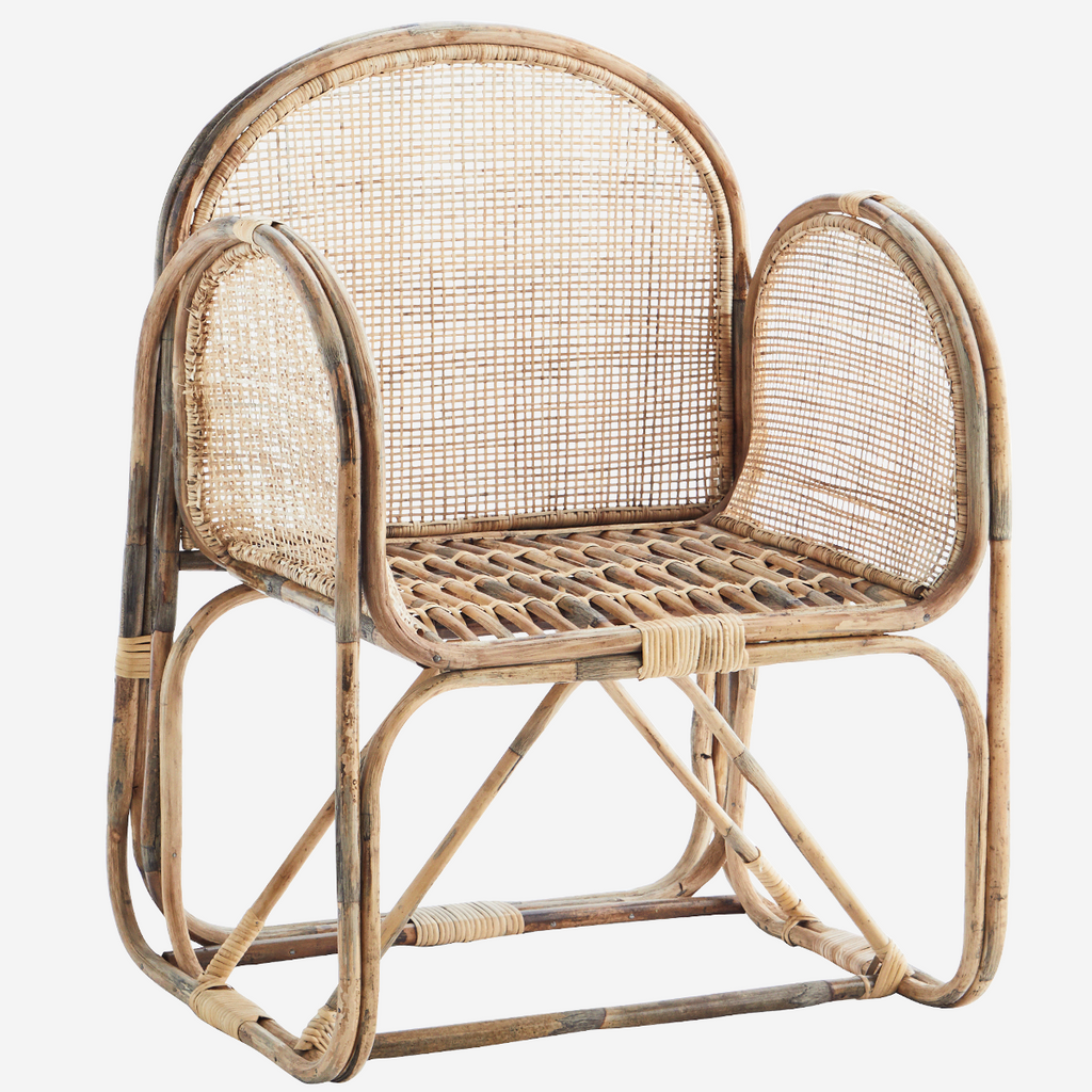 * Madam Stoltz Bamboo Stoel I Natural