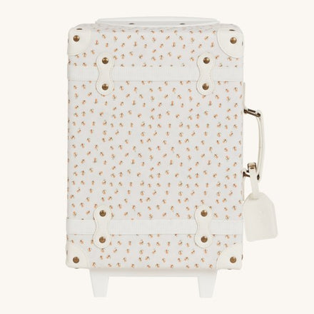 * Olli Ella See-ya suitcase trolley | Leafed Mushroom