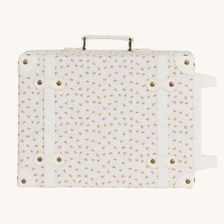 * Olli Ella See-ya suitcase trolley | Leafed Mushroom