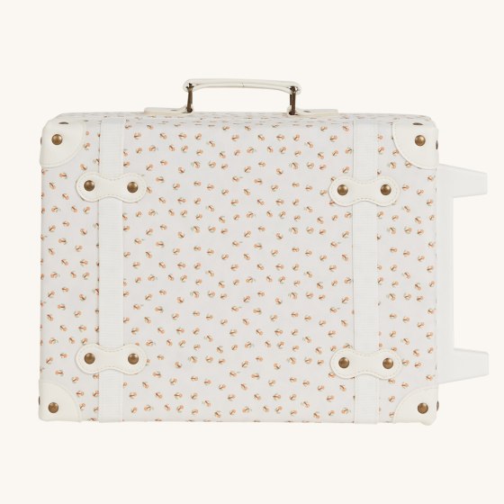 * Olli Ella See-ya suitcase trolley | Leafed Mushroom