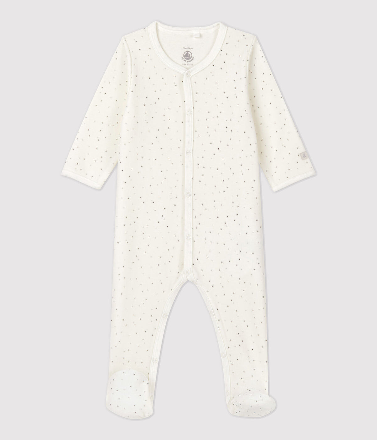 * Petit Bateau Slaappakje Pyjama Baby Fluweel