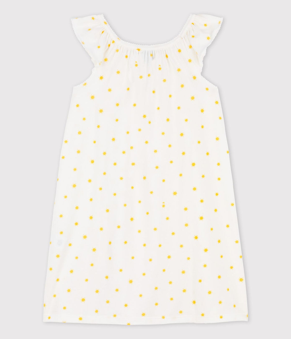 * Petit Bateau Nachthemd Korte Mouwen Sunshine