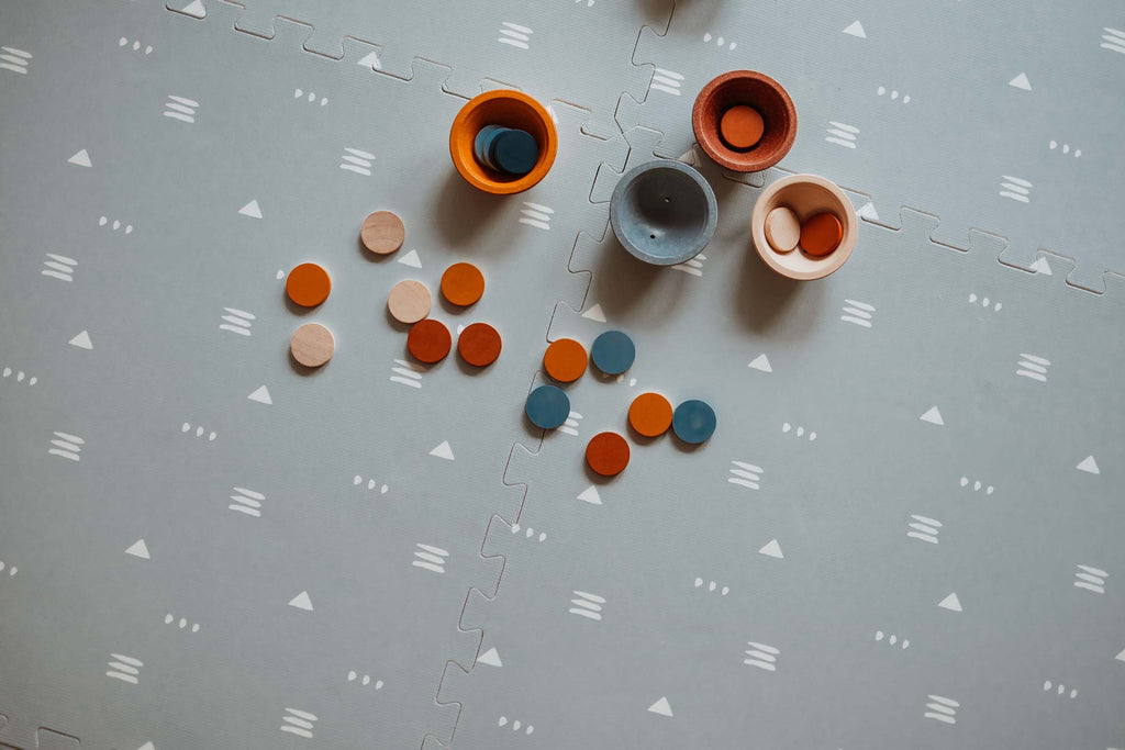 Play And Go EEVAA 2-In-1 Speeltapijt Puzzelmat & Opbergbox | Road 120x180cm