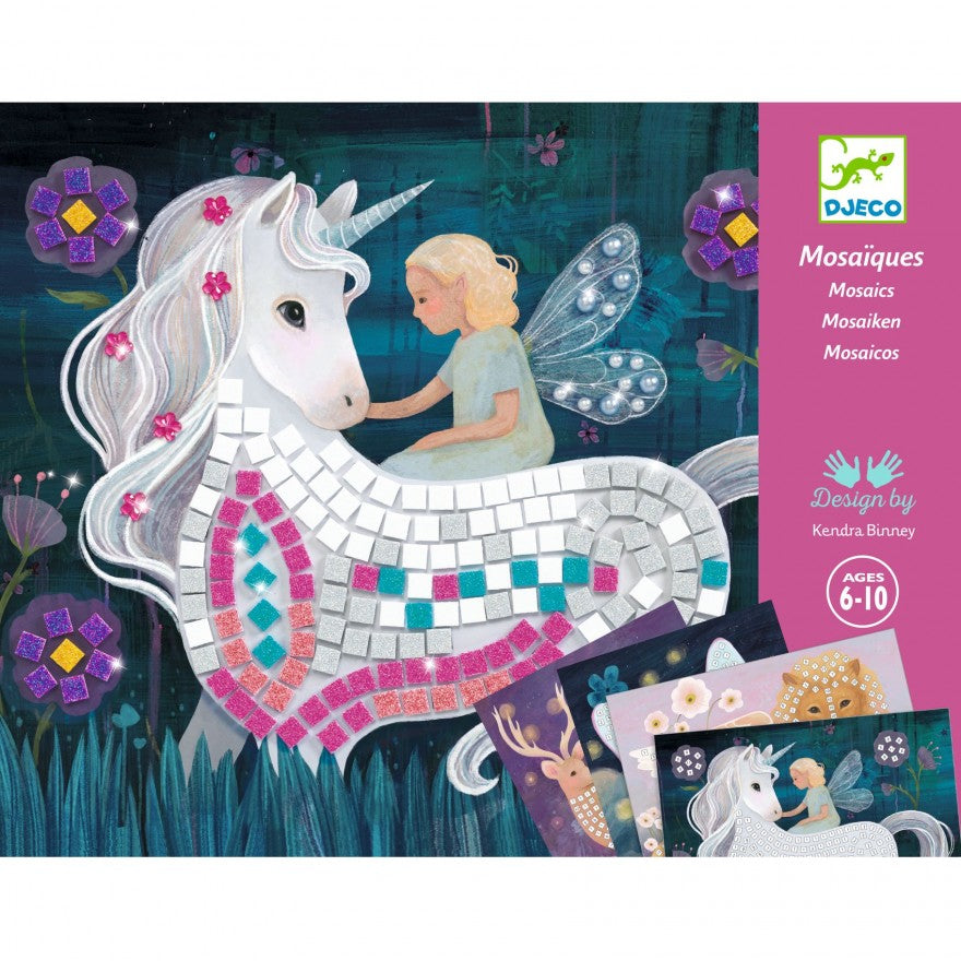 Djeco Knutselset Mozaïek +6y | the Enchanted World