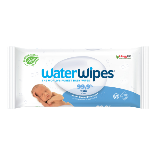 WaterWipes Bio Baby Billendoekjes | 60 Stuks